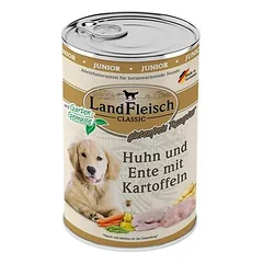 LandFleisch Classic Junior 6 x 400 g, drėgnas maistas šunims — 2 nuotrauka