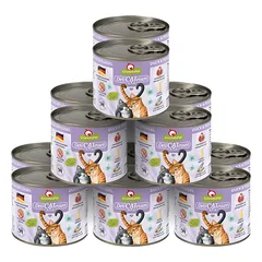 GranataPet DeliCatessen Antiena ir Paukštiena - be grūdų šlapias maistas katėms, antiena ir paukštiena