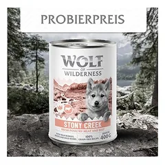 Wolf of Wilderness Junior- Geflügel mit Rind 1 x 400 g