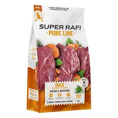 SUPER RAFI Pure Line Antis su batatais 2x9 kg sausas šunų maistas