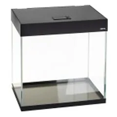 Opti Set 130 akvariumas stačiakampis, juodas, 61x41x56 cm, 130 l — 2 nuotrauka