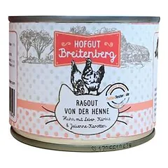 Hofgut Breitenberg Cat vištienos troškinys 12 x 180 g, drėgnas maistas katėms