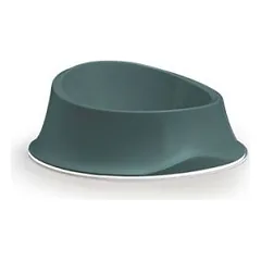 StefanPlast Ciotole Chic plastmasinis dubenėlis šunims ir katėms, 0.35 l, angliškos žalios spalvos, 18x18x7 cm