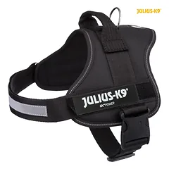 K9®Powerharness, M/0: 58–76 cm/40 mm, black
