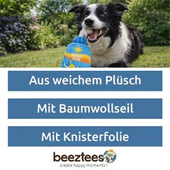 Beeztees žaislas šunims, apsauginis kremas nuo saulės, L 25 x B 11,5 x H 6,5 cm — 3 nuotrauka