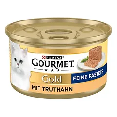 Gourmet Gold Feine Pastete drėgnas maistas katėms, ekonominė pakuotė 24 x 85 g, Forelle & Tomate — 4 nuotrauka