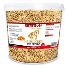 Supravit kukurūzų dribsniai arkliams - papildas svoriui priaugti, 20kg — 2 nuotrauka