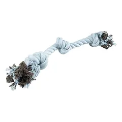 Duvo+ Hundespielzeug Flossy Seil mit 3 Knoten blau