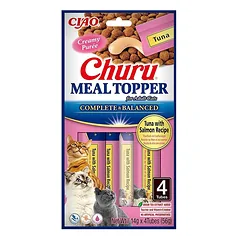Churu Tuna Salmon Meal Topper skanėstai katėms 56 g