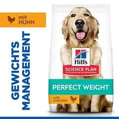 Hill's Science Plan Perfect Weight Adult 1+ Large su vištiena, sausas maistas šunims — 2 nuotrauka