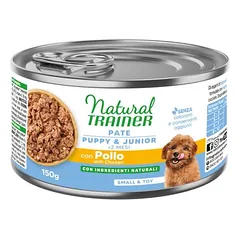 Natural Trainer Pate Small & Toy Puppy & Junior mit Huhn