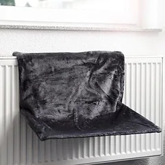 Canadian Cat Company gulimoji duobė radiatoriui, L 60 x B 40 x H 30 cm - Dyd. XL / šviesiai pilka — 2 nuotrauka
