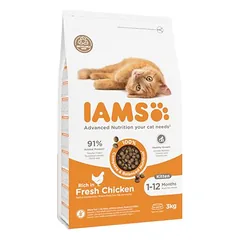 IAMS Advanced Nutrition Kitten su šviežia vištiena, sausas maistas kačiukams, 3 - 4,9 kg — 2 nuotrauka
