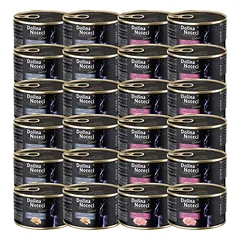 DOLINA NOTECI Premium Sterilised katėms SKONIŲ MIŠINYS 24x185g