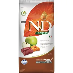 FARMINA N&D Pumpkin Cat Vension & Apple 5 kg