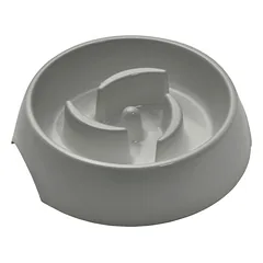 HUNTER ATLANTA Slow Feeding lėto šėrimo melamino dubenėlis, 550 ml, pilkas — 2 nuotrauka