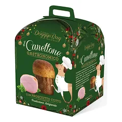 DoggyeBag CANETTONE - GOURMET with COOKED HAM 125 g (pak9)