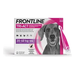 FRONTLINE TRI-ACT užlašinamasis tirpalas nuo parazitų šunims, 20-40 kg N3