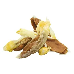 Hau&Miau Rabbit Ear With Chicken šunų skanėstas, triušio ausys su vištiena, 500 g parduotuvėje vetprekes.lt