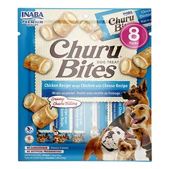 Churu Bites Chicken Cheese skanėstai šunims 96 g