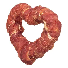Trixie Denta Fun Heart With Duck Breast dantų skanėstas šunims, be glitimo ir pridėtinio cukraus, ø 8 cm, 40 g