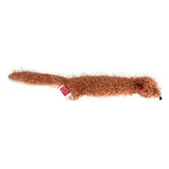 Žaislas šunims GiGwi Plush Friendz Medium Squireel Skin pliušinis voverės kailis — 4 nuotrauka