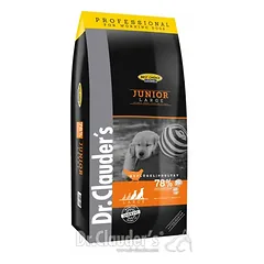 Dr. CLAUDER’S JUNIOR LARGE subalansuotas sausas maistas didelių ir labai didelių veislių šunims 20kg