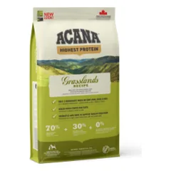 Acana Grasslands Dog begrūdis, sausas maistas šunims, 11,4 kg