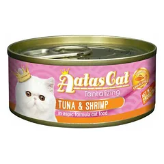 Aatas Cat Tantalizing Tuna & Shrimp konservai suaugusioms katėms, 80 g