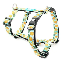 Max&Molly H - Pineapple Harness - spalvingi šunų ir šuniukų pakinktai, reguliuojami, XS — 3 nuotrauka