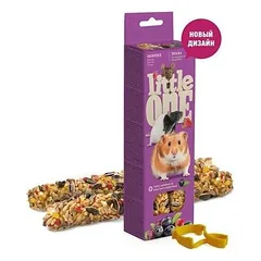 Mealberry Little One lazdelės žiurkėnams, žiurkėms, pelėms ir smiltpelėms su uogomis 2 x 60 g — 2 nuotrauka