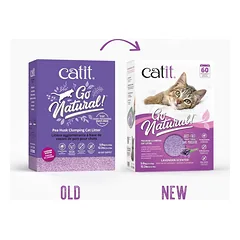 Catit Go Natural Tofu Lavender kačių kraikas 5.6 kg — 2 nuotrauka