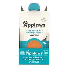 Applaws kaulų sultinys, drėgnas maistas katėms, ekonominė pakuotė 48 x 85 g — 4 nuotrauka