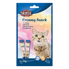 TRIXIE Creamy skanėstas katėms su krevetėmis 5x14 g — 2 nuotrauka