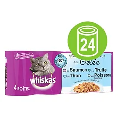 Sparpaket Whiskas La Carte 24 x 390 / 400 g