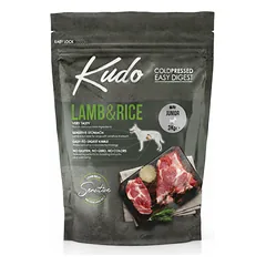 Sausas pašaras mažų veislių jauniems šunims KUDO Lamb&Rice Mini Junior 3kg
