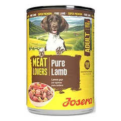Josera Dog Adult Meat Lovers gryna ėriena, drėgnas maistas šunims 400 g