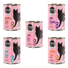 Cosma Asia bandomasis rinkinys, drėgnas maistas katėms, 80 - 99 g — 3 nuotrauka
