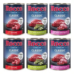 Rocco Classic bandomasis mišinys, drėgnas maistas šunims 6 x 400 g — 3 nuotrauka