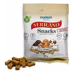 Serrano Snack for Puppies skanėstas šuniukams iki 1 metų, 100 g — 2 nuotrauka