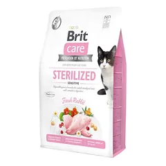 Brit Care Grain-Free Sterilized Sensitive, sausas maistas katėms