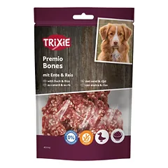 Trixie Premio Rice Duck Bones 80 g parduotuvėje vetprekes.lt