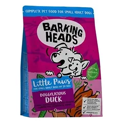 BARKING HEADS Paws Fuss Pot Small Pašaras Mažų veislių Šunims, 1.5 kg — 2 nuotrauka