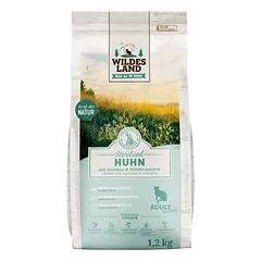 WILDES LAND Sterilised chicken sausas pašaras sterilizuotoms katėms su vištiena, 1,2 kg