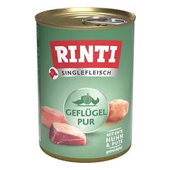 RINTI Singlefleisch drėgnas maistas šunims 6 x 400 g — 5 nuotrauka