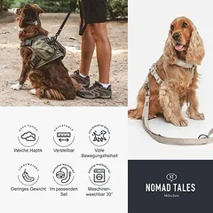 Nomad Tales Blush Limited Edition pavadėlis šunims, mocha
