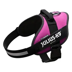 Julius-K9 IDC Power petnešos, tamsiai rožinės