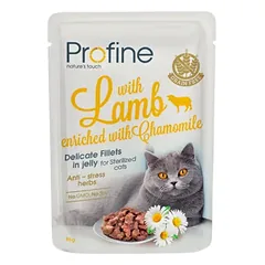 Profine konservai katėms su ėriena 24x85g