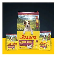 Josera Mini Chicken and Rice sausas pašaras mažų veislių šunims su paukštiena, 10kg, 10 kg — 2 nuotrauka