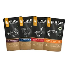Liebesgut Katzenfutter Probierpaket Adult 8 x 100 g